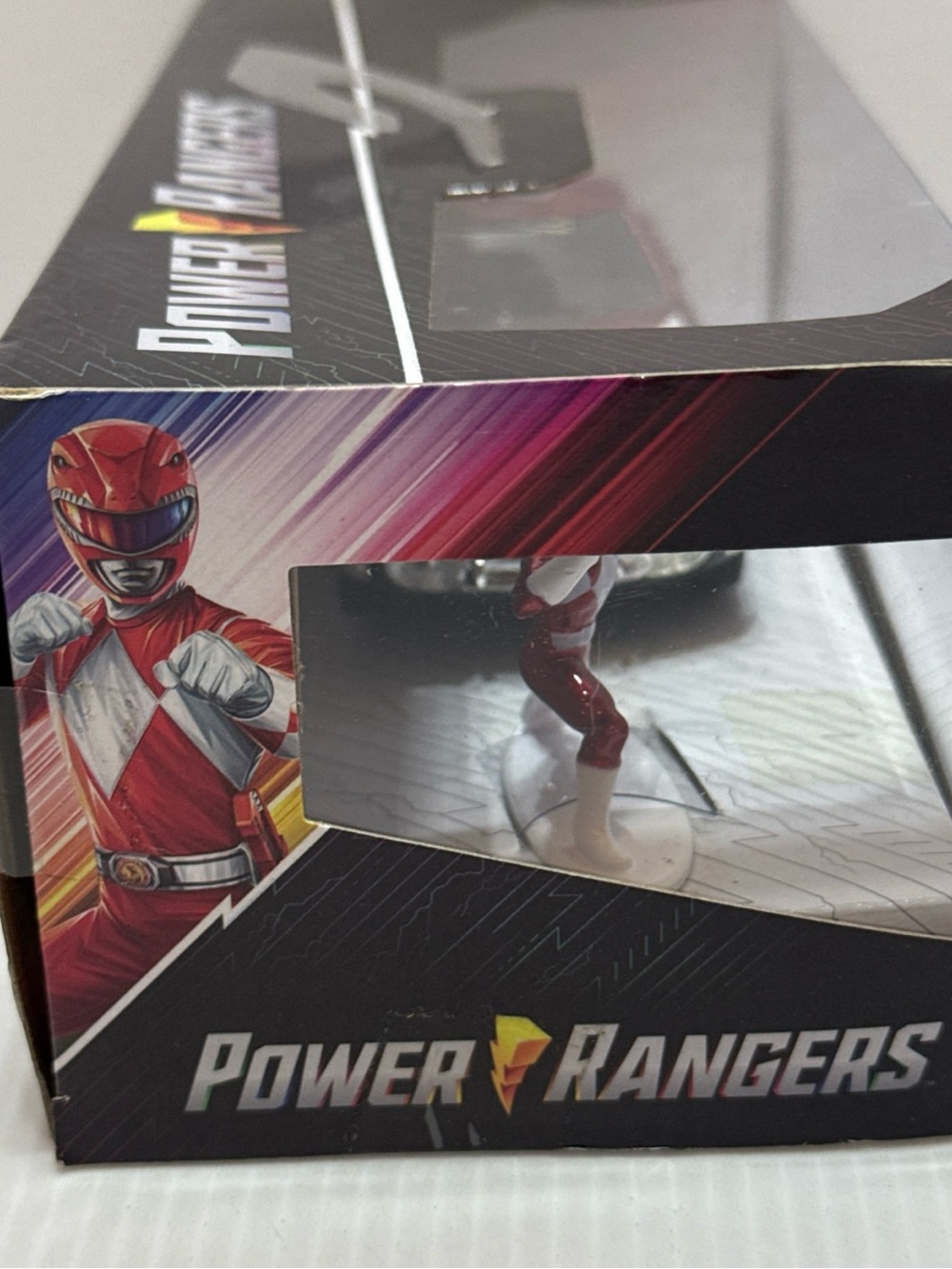Power Ranger Red Ranger with Red 1967 Toyota 2000GT Toy Set - Picture 14 of 15